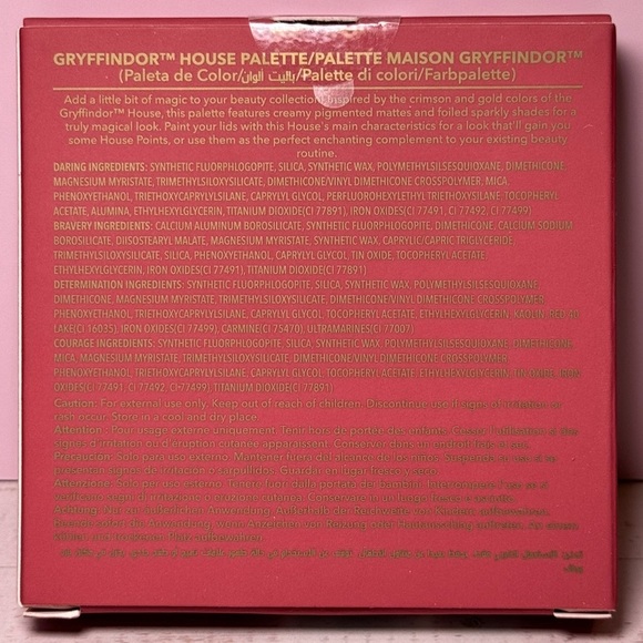 SHEGLAM Harry Potter Gryffindor House Eye Shadow Palette NIB 3.7 g / 0.13 oz - Picture 2 of 8